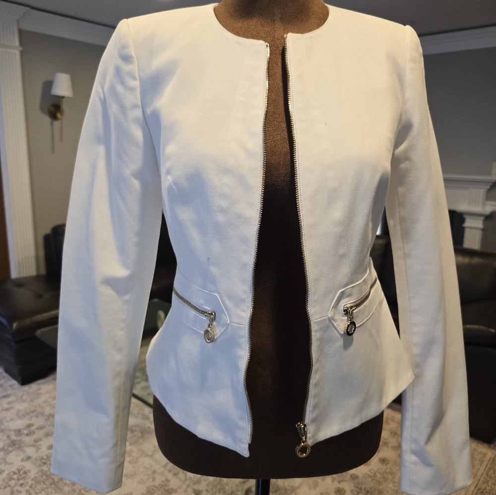 Calvin Klein White  Women's Blazer